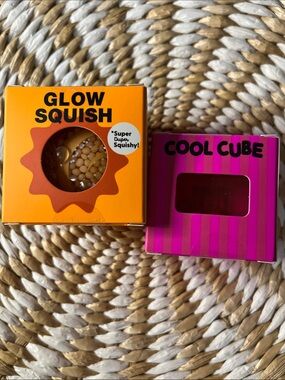 J’adore Orange Glow Squish and Pink Cool Cube - NIB